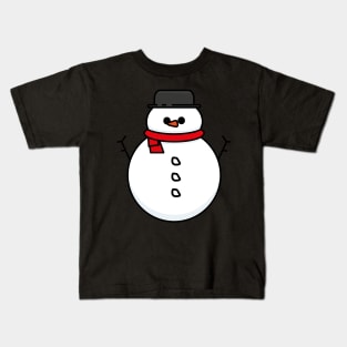 Snowman Kids T-Shirt